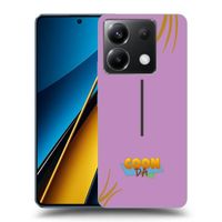 Silikónový čierny obal pre Xiaomi Poco X6 - COONDA růžovka