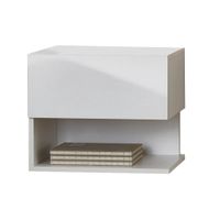 MID.YOU NOČNÁ SKRINKA, biela, 44/37/40 cm