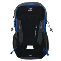 Outdoor backpack with raincoat 35l ALPINE PRO SEDE black