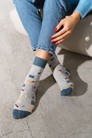 Socks 039-007 Melange Light Grey Melange Light Grey