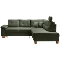 Livetastic ROHOVÁ SEDAČKA, textil, tmavozelená