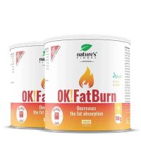 Nature's Finest OK!FatBurn | dzēriens svara pārvaldības atbalstam ar ID‑alG | L‑karnitīns, L‑tirozīns + C vitamīns metabolisma atbalstam, koncentrācij