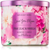 Bath & Body Works Pink Llilac & Vanilla ароматна свещ 411 гр.