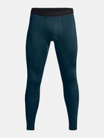 Under Armour UA ColdGear Rush Legginsy Niebieski