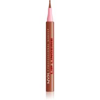 NYX Professional Makeup Lip Lingerie flamaster do ust dla długotrwałego efektu odcień 02 Naughty Nude 1 ml
