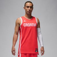 Jordan Croatia Limited Road Basketball Jersey - Pánske - Dres Jordan - Červené - FQ0374-673 - Veľkosť: S