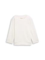 TOM TAILOR Sweater majica  bijela