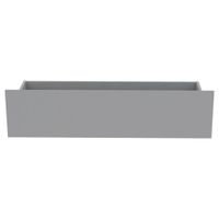 Hom`in ZÁSUVKA, svetlosivá, 91/22/37 cm