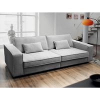 Livetastic VEĽKÁ POHOVKA, plast, textil, kompozitné drevo, sivá