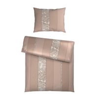 Dieter Knoll POSTEĽNÁ BIELIZEŇ, satén, béžová,