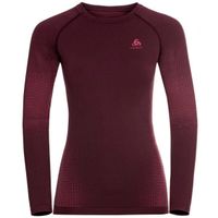 Odlo BL TOP CREW NECK L/S PERFORMANCE WARM EC Функционална блуза, винен, размер