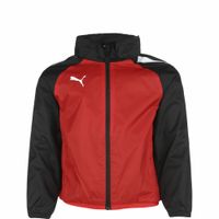 PUMA Sportska jakna 'TeamLiga'  crvena / crna / bijela