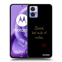 Silikónový prehľadný obal pre Motorola Edge 30 Neo - Cursed
