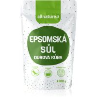 Allnature Epsom salt Oak Bark sol za kupku 1000 g