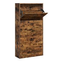 Boxxx VÝKLOPNÁ SKRINKA NA TOPÁNKY, hnedá, čierna, 60/120/24 cm