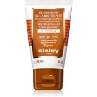 Sisley Super Soin Solaire Teinté schützende Tönungscreme für das Gesicht SPF 30 Farbton 0 Porcelain 40 ml