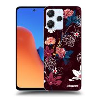 Silikónový prehľadný obal pre Xiaomi Redmi 12 4G - Dark Meadow