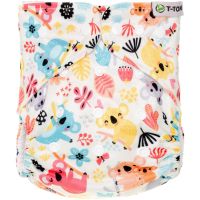 T-TOMI Pant Diaper AIO Changing Set Snaps πλενόμενη πάνα εσώρουχο με ένθετη πάνα με κλιπς Koalas 4 -15 kg 3 τμχ