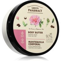 Green Pharmacy Damask Rose & Shea Butter Body Butter intenzivno vlažilno maslo za telo 200 ml