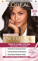 L’Oréal Paris hajfesték - EXCELLENCE Creme - 300 True Dark Brown