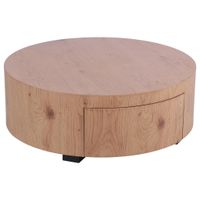 Stylife KONFERENČNÝ STOLÍK, farba duba, drevo, kompozitné drevo, 80/30/80 cm