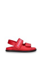 Logo Leather Sandals