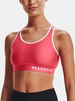 Under Armour Armour Mid Keyhole Sport Büstenhalter Rosa