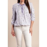 Bluza S Printom, Lila
