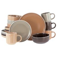 Creatable KOMBINOVANÝ SERVIS Nordic Mocha Mousse 16-dielne