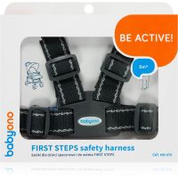 BabyOno Be Active Safety Harness First Steps varnostni pasovi za otroke Black 6 m+ 1 kos