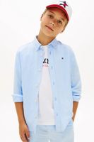 Tommy Hilfiger košeľa detská s ľanom