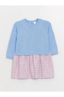 LC Waikiki Lw - Crew Neck Long Sleeve Cotton Baby Girl Dress