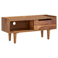 MID.YOU NÍZKA KOMODA, indický palisander, farba indického palisandra, 95/44/34 cm