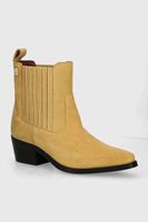 Semišové topánky chelsea Tommy Hilfiger TH SUEDE COWBOY BOOT