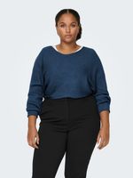 ONLY CARMAKOMA Adaline Pullover Blau