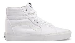 Vans SK8-Hi True White Unisex - Adidași Vans - Alb - VN000D5IW00-4UK - Size: 4