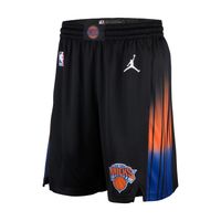 Jordan Dri-FIT NBA New York Knicks Statement Edition Swingman Shorts - Pánske - Kraťasy Jordan - Čierne - HM4867-010 - Veľkosť: S