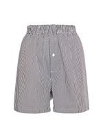 Striped Cotton Blend Jersey Boxer Shorts