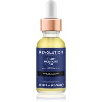 Revolution Skincare Night Restore Oil озаряващо и хидратиращо олио 30 мл.