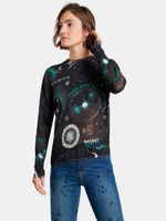 Desigual Toronto Pullover Schwarz