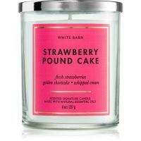 Bath & Body Works Strawberry Pound Cake vonná svíčka 227 g