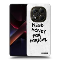 Silikónový čierny obal pre Xiaomi Poco X7 - White Dollar