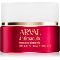 Arval Antimacula Face & Neck Cream SPF 30 крем за лице против бръчки и тъмни петна 30 мл.