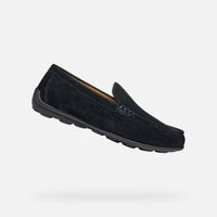 Dark blue men's moccasins Geox Spherica EC16 - Men's