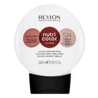 Revlon Professional Nutri Color Filters 3in1 Cream odżywcza maska koloryzująca dla ożywienia koloru 524 Coppery Pearl Brown 240 ml