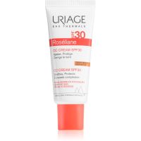 Uriage Roséliane CC Cream SPF 30 CC Cream für empfindliche Haut mit der Neigung zum Erröten SPF 30 40 ml