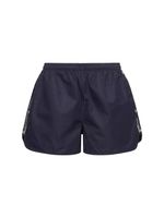 Embroidered Nylon Twill Shorts