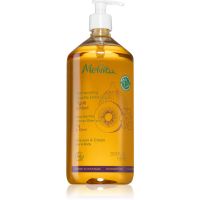 Melvita Extra-Gentle Shower Shampoo šampon za telo in lase za lase in telo Fig & Kiwi 1000 ml