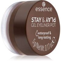 essence STAY & PLAY Eyeliner Farbton 02 Brown 5 g