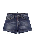 Stretch Cotton Denim Shorts